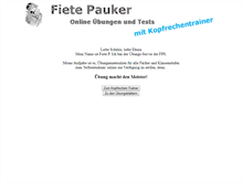 Tablet Screenshot of fietepauker.fps-niebuell.de